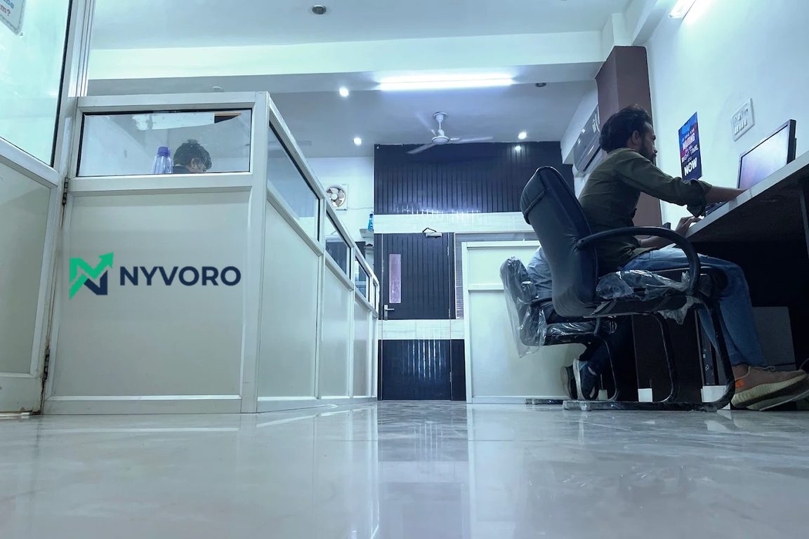 Inside the Nyvoro office in Jaipur